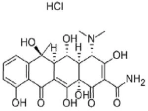 Oxytetracycline Hydrochloride structure diagram